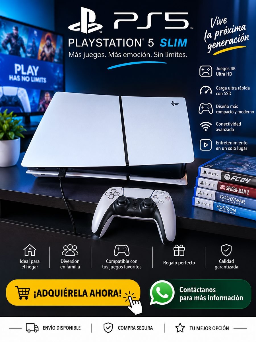 Consola PlayStation 5 Slim con control